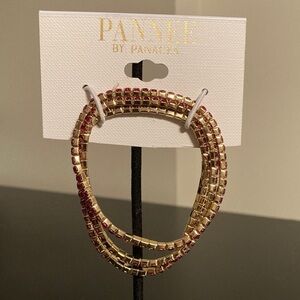 Panacea Cache Gold and Red Bracelet